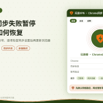 开着闪连VPN时Chrome同步失败的恢复示意图